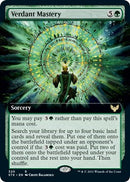 Verdant Mastery (Extended Art) [Strixhaven: School of Mages]