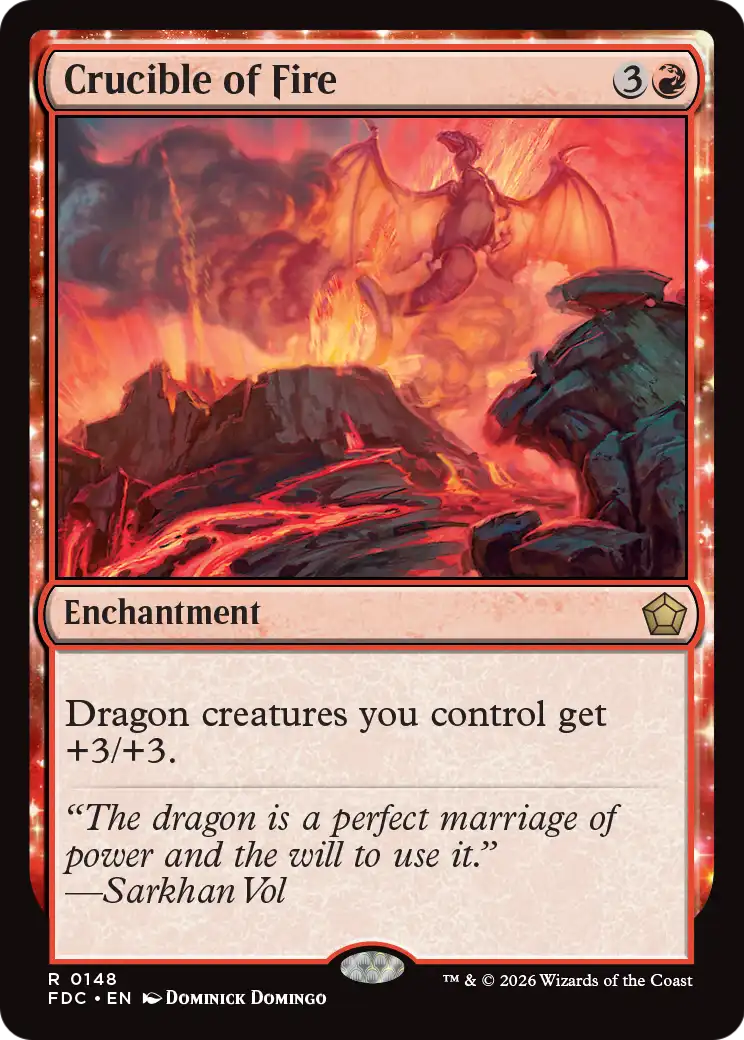 Crucible of Fire [Foundations Commander]