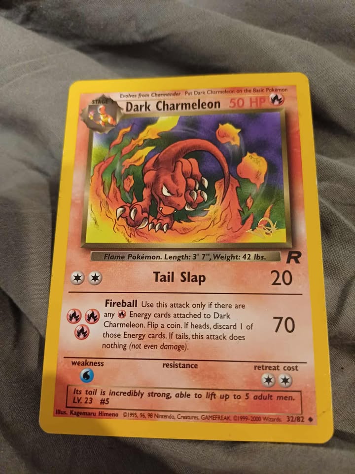 Dark Charmeleon (32/82) (W Stamped Promo) [Team Rocket Unlimited]