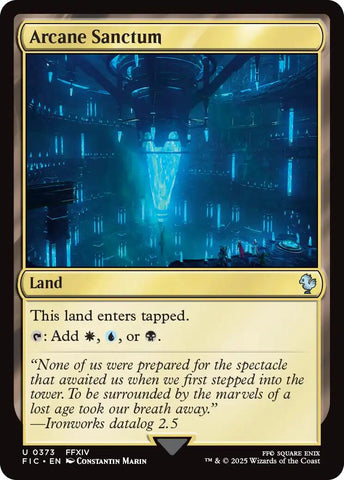 Arcane Sanctum (Surge Foil) [FINAL FANTASY Commander]