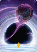 Susur Secundi, Void Altar Art Card (Gold-Stamped Planeswalker Symbol) [Edge of Eternities Art Series]