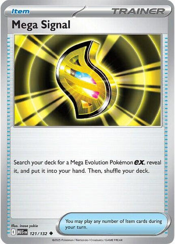 Mega Signal (121/132) [Mega Evolution: Base Set]
