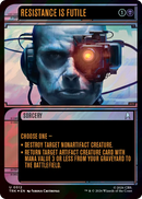 Resistance Is Futile (Showcase) (Surge Foil) [Star Trek]