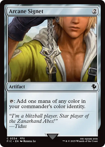 Arcane Signet (0334) [FINAL FANTASY Commander]