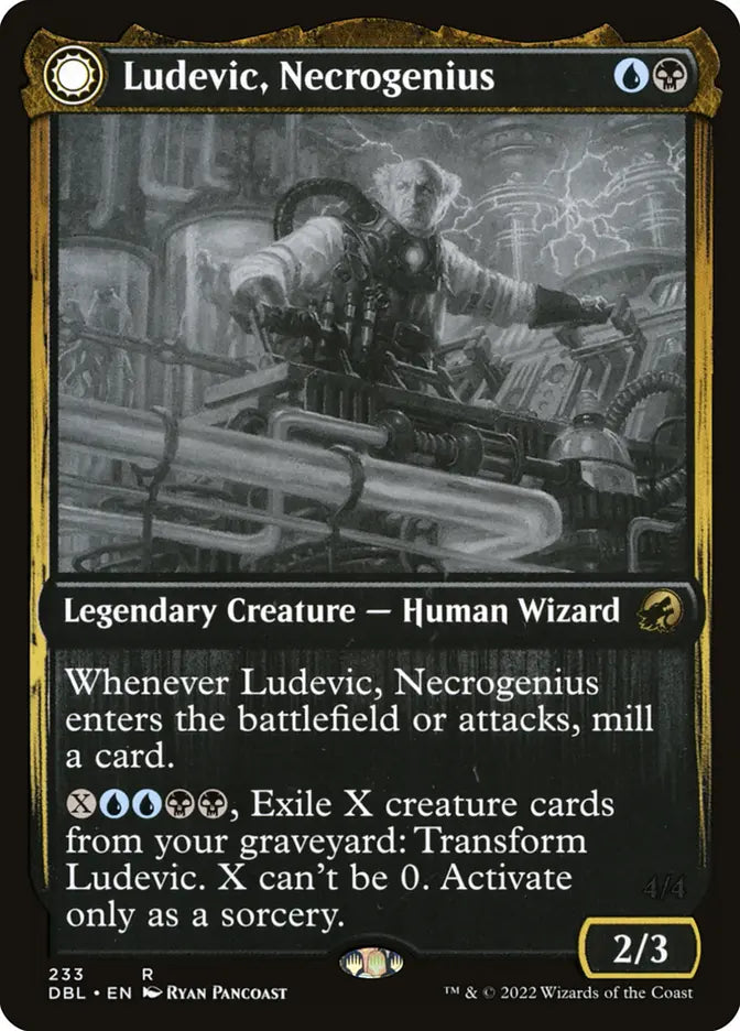 Ludevic, Necrogenius // Olag, Ludevic's Hubris [Innistrad: Double Feature]