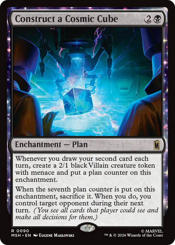 Construct a Cosmic Cube [Marvel Super Heroes]