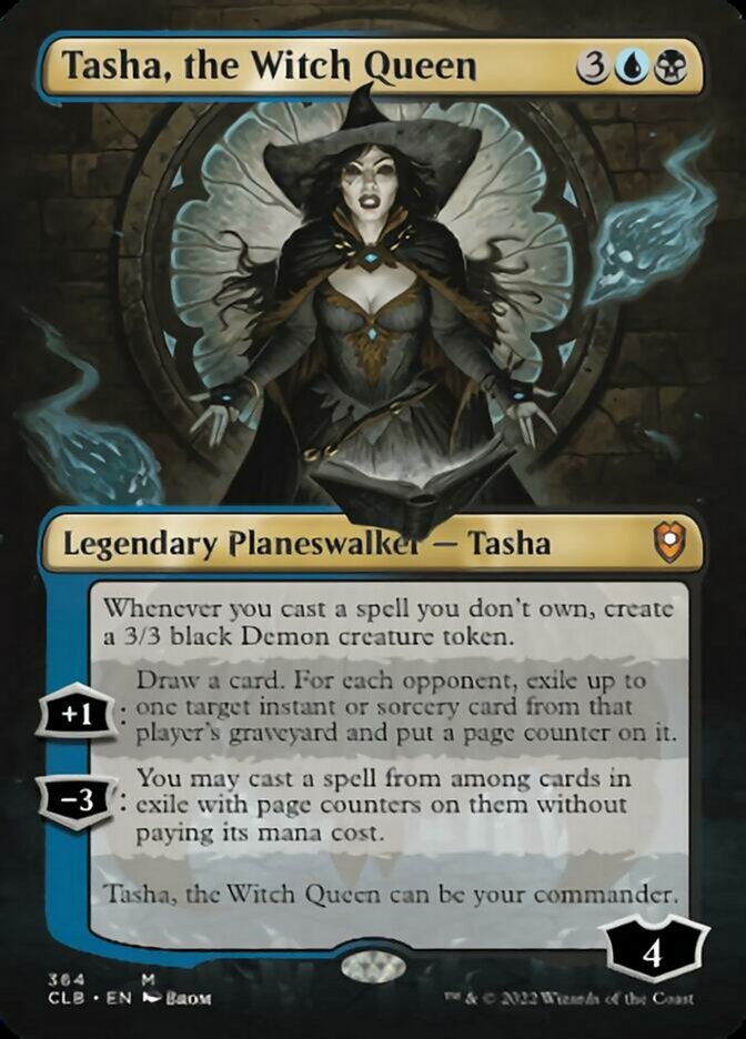 Tasha, the Witch Queen (Borderless) [Commander Legends: Battle for Baldur's Gate]