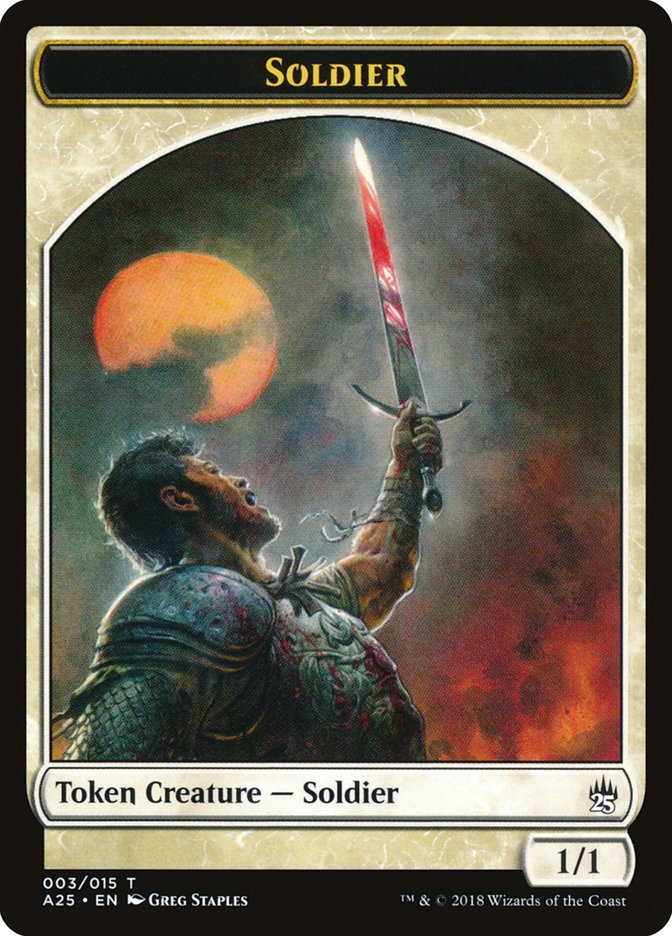 Soldier [Masters 25 Tokens]