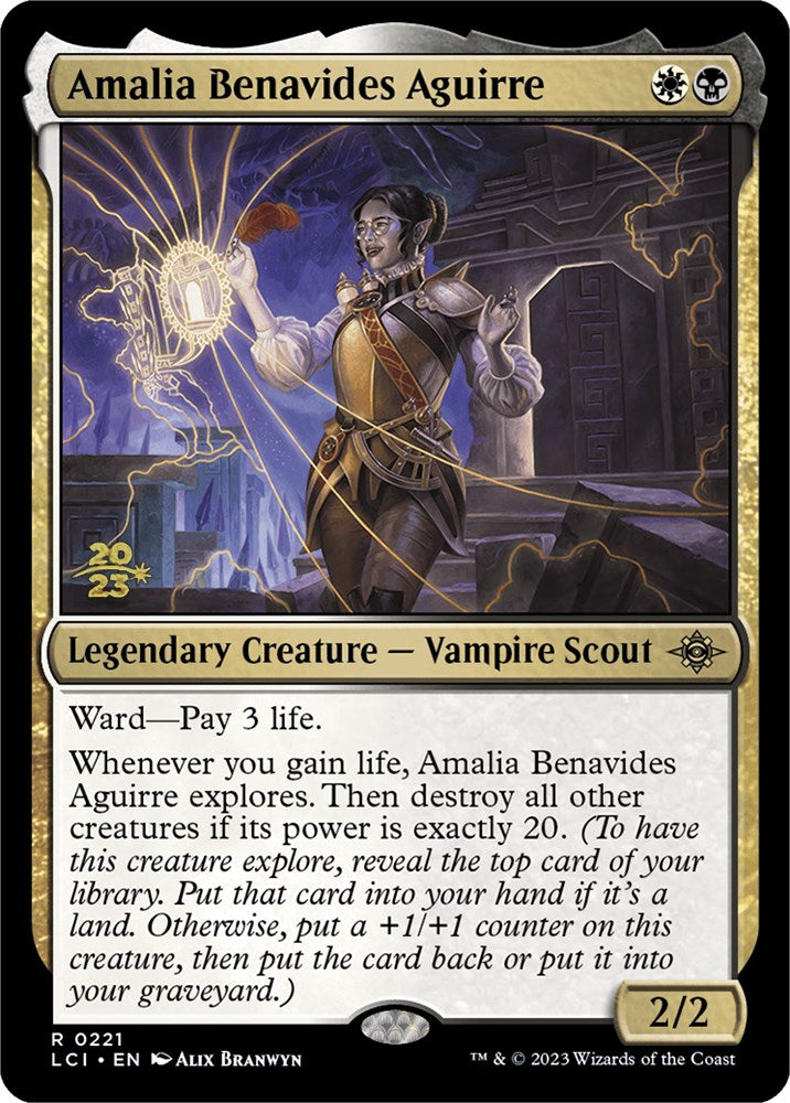 Amalia Benavides Aguirre [The Lost Caverns of Ixalan Prerelease Cards]