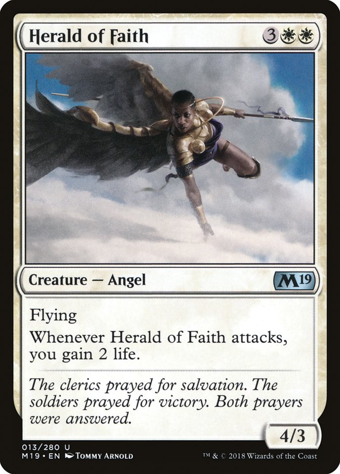 Herald of Faith [Core Set 2019]