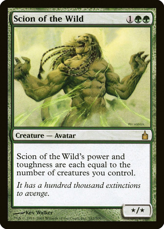 Scion of the Wild [Ravnica: City of Guilds]