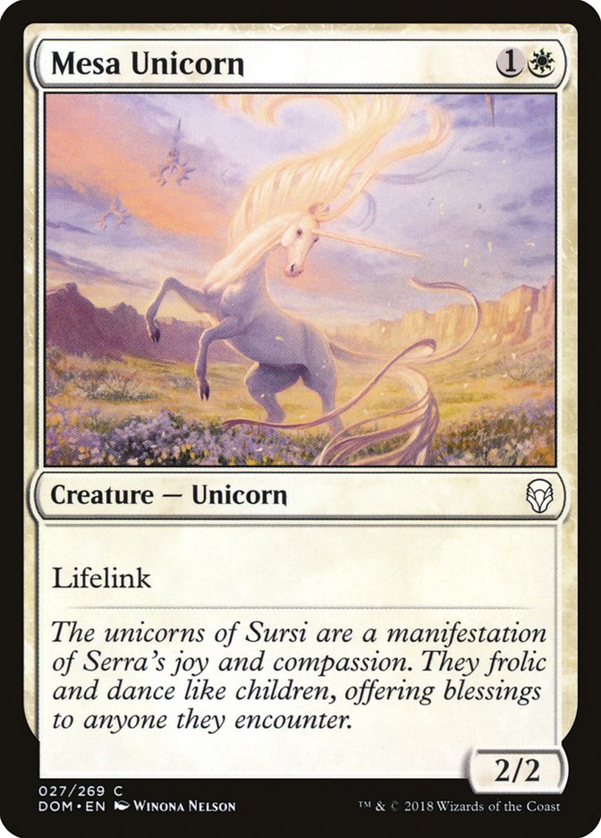 Mesa Unicorn [Dominaria]