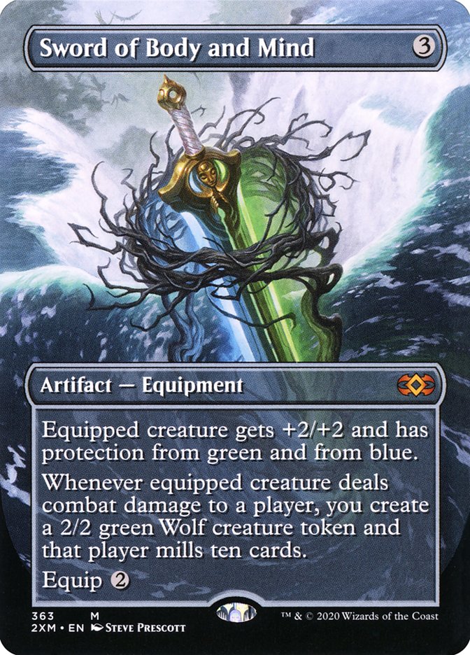 Sword of Body and Mind (Toppers) [Double Masters Extended Art]